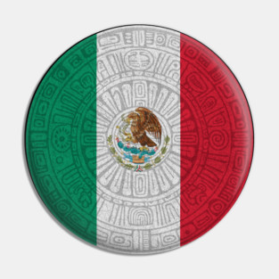 Mexican flag Pin
