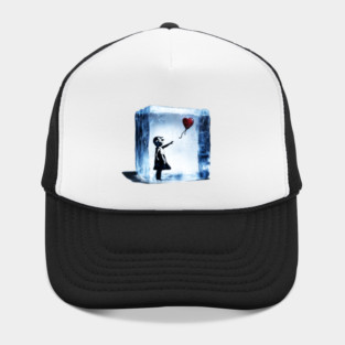 No Ice: Dump Trump Girl and Balloon Hat