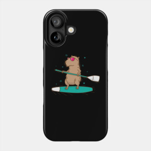 Guinea Pig Caviidae Guinea Pig surfing Rodent Phone Case