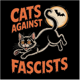 Cats-Against-Fascists Posters and Art
