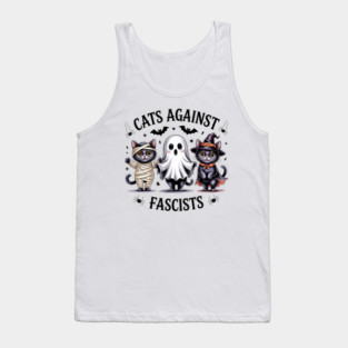 Cats-Against-Trump Tank Top