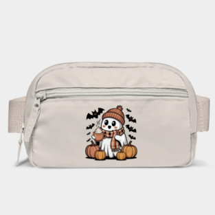 Pumpkin Spice Cozy Ghost Design Bag