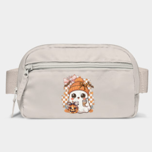Coquette Kawaii Ghost Pumpkin Spice Design Bag