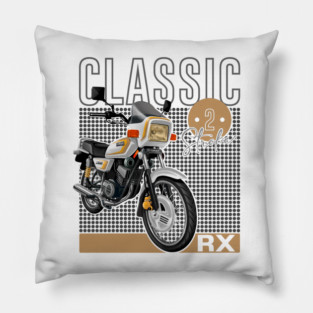 Classic 2-Stroke Motorcycle | yamaha rx Pillow