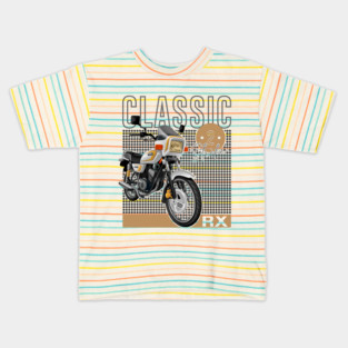 Classic 2-Stroke Motorcycle | yamaha rx Kids T-Shirt