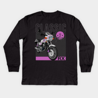 Classic Motorcycle | yamaha RX Kids Long Sleeve T-Shirt