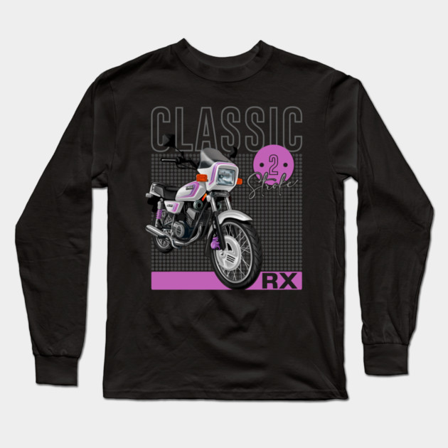 Classic Motorcycle | yamaha RX Long Sleeve T-Shirt by monsalveautos