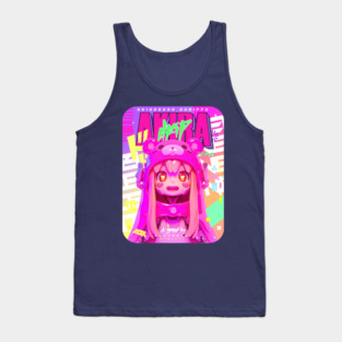 AKIBA DRIP  ✦ UMARU CHAN KAWAII UMARU BOT ✦  SO ADOROBLE ANIME MANGA FANDOM MERCH Tank Top