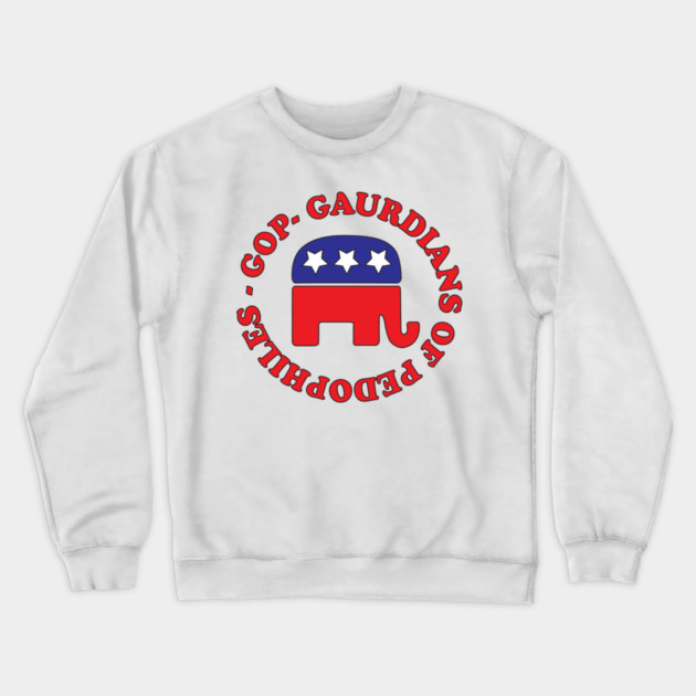 GOP Republicans Crewneck Sweatshirt by DickinsonDesign