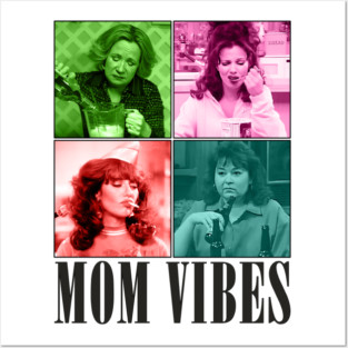 90s Mom Vibes 4 Square Posters and Art