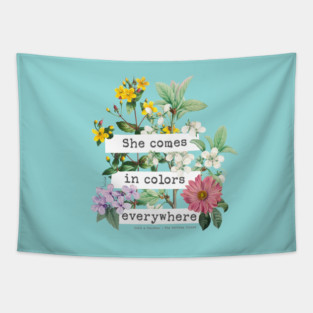 She's a rainbow Tapestry