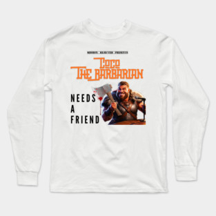 Coco The Barbarian Long Sleeve T-Shirt