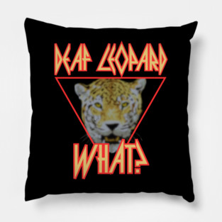 deaf leopard Pillow