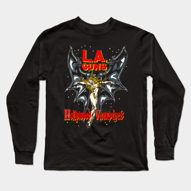 LA GUNS, the LA GUNS Long Sleeve T-Shirt by James Bates