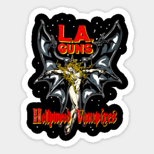 LA GUNS, the LA GUNS Sticker