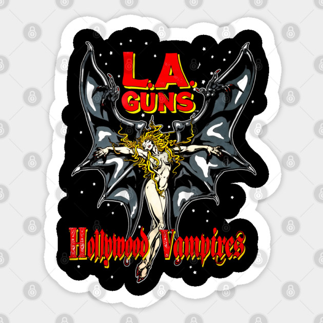 LA GUNS, the LA GUNS Sticker by James Bates