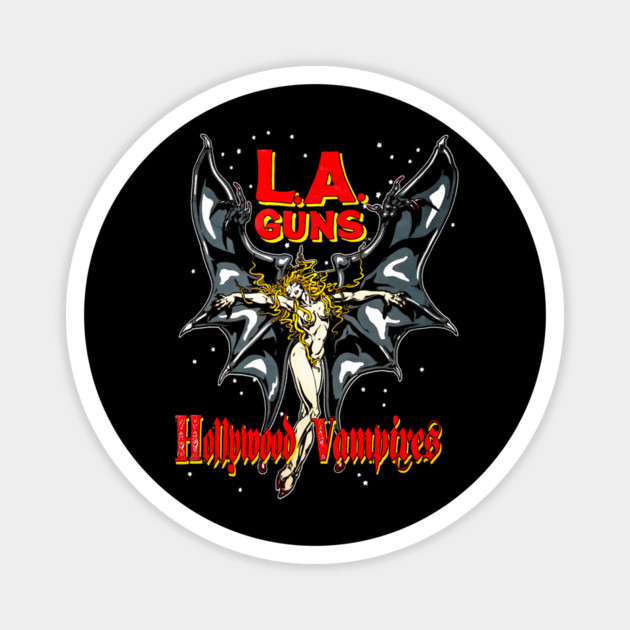 LA GUNS, the LA GUNS Magnet by James Bates