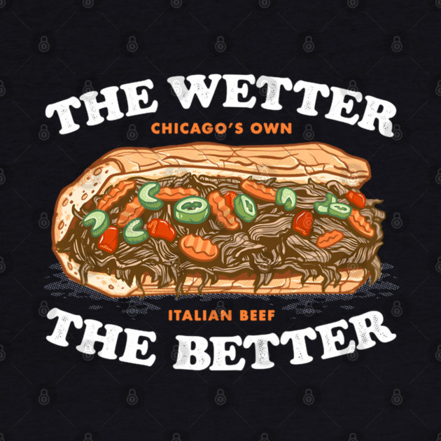 the wetter the better, italian beef by James Bates