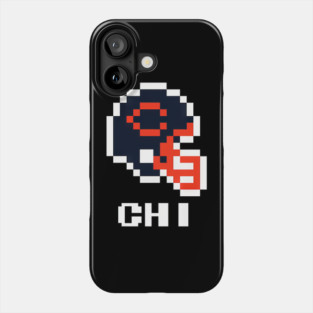 Chicago Bears Tecmo Super Bowl Football Helmet - ugochiumeugo #55 Phone Case