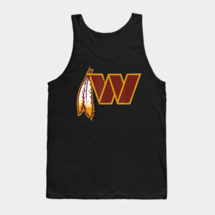 Feather-washington-commanders - sultan desain #58 Tank Top