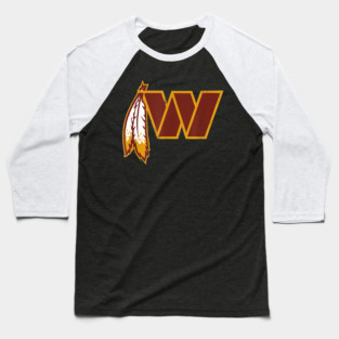 Feather-washington-commanders - sultan desain #58 Baseball T-Shirt