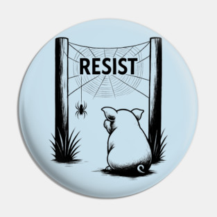 Charlotte’s Web Resist Pin