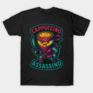 Cappuccino Assassino - Italian Brainrot T-Shirt