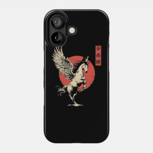 Mythical Pegasus Vintage Greek Mythology Art Phone Case