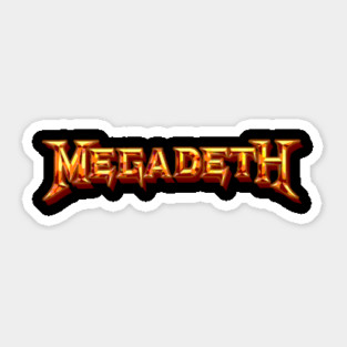 megadeth Sticker