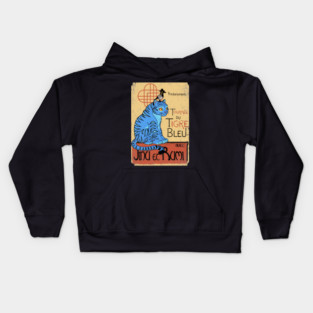 Tournee du Tigre Bleu - Derpy tiger Kids Hoodie