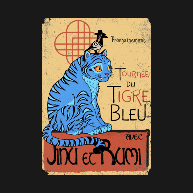 Tournee du Tigre Bleu - Derpy tiger by LegendaryPhoenix