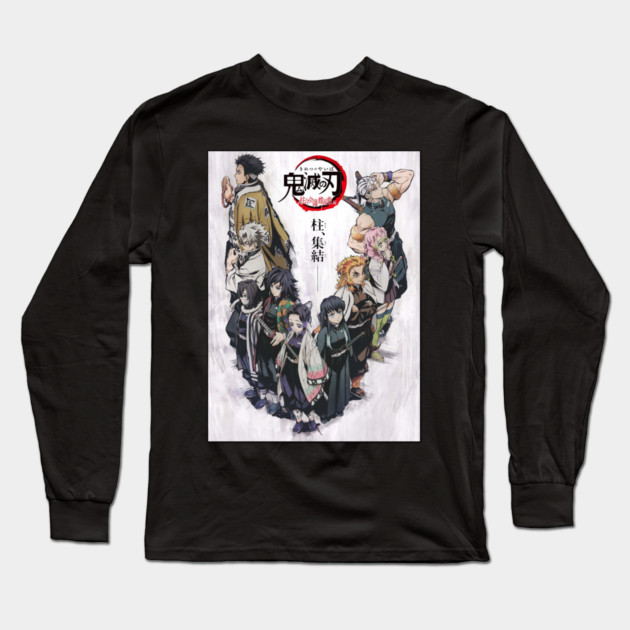 Demon Slayer - Hashira United Long Sleeve T-Shirt by Otaku Vibes