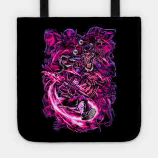 Demon Slayer - Tanjiro vs Upper Moon 4 Tote