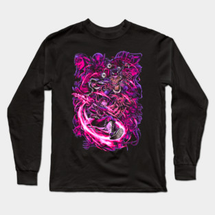 Demon Slayer - Tanjiro vs Upper Moon 4 Long Sleeve T-Shirt