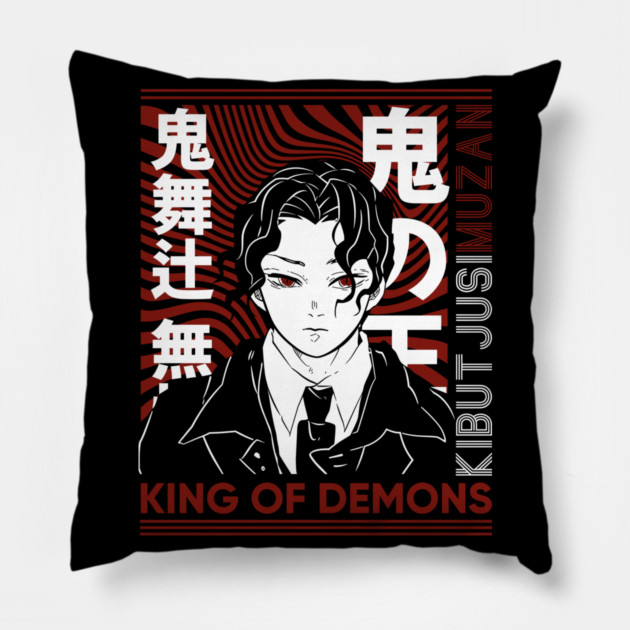 Muzan King of Demons - Demon Slayer Pillow by Otaku Vibes