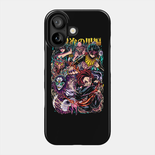 Demon Slayer Swordsmith Arc Clash Phone Case by Otaku Vibes