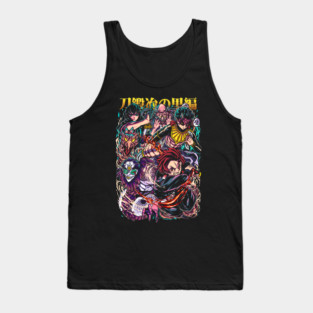 Demon Slayer Swordsmith Arc Clash Tank Top