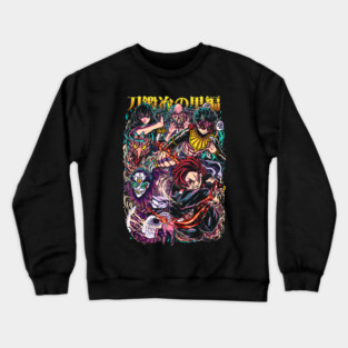 Demon Slayer Swordsmith Arc Clash Crewneck Sweatshirt