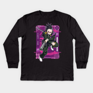 Genya Shinazugawa | Kimetsu no Yaiba Kids Long Sleeve T-Shirt