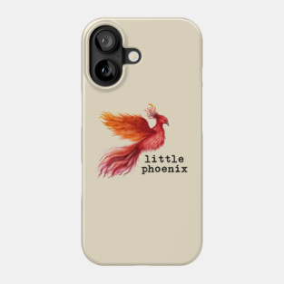 Little Phoenix Watercolor Phone Case