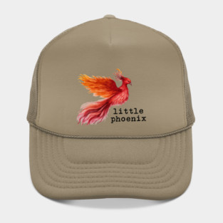 Little Phoenix Watercolor Hat