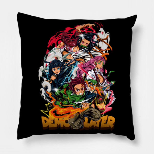 Demon Slayer - Swordsmith Arc Art Pillow by Otaku Vibes