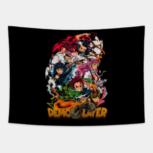 Demon Slayer - Swordsmith Arc Art Tapestry