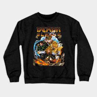 Mugen Train Arc - Kimetsu no Yaiba Art Crewneck Sweatshirt