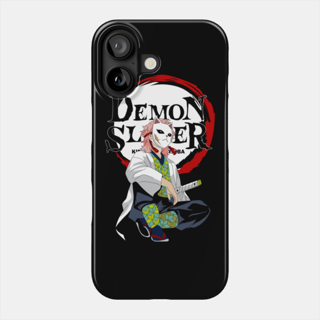 Demon Slayer Sabito Fox Mask Phone Case by Otaku Vibes