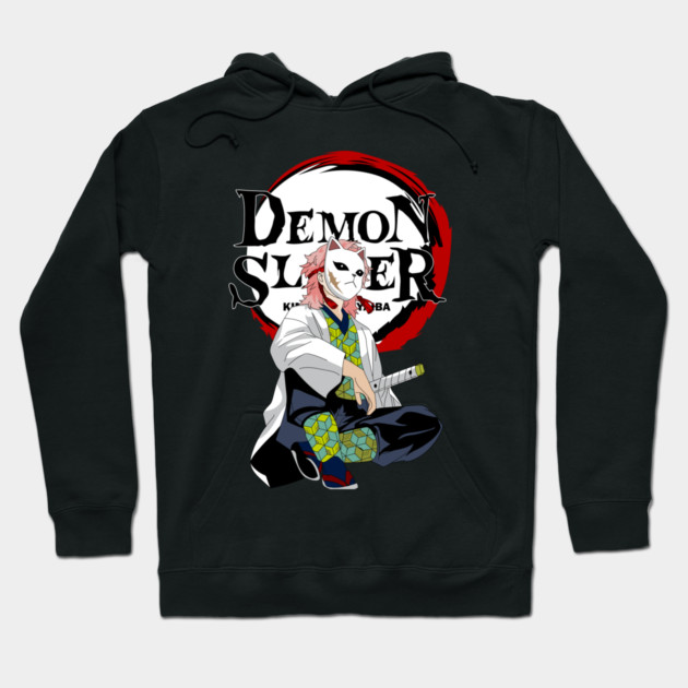 Demon Slayer Sabito Fox Mask Hoodie by Otaku Vibes