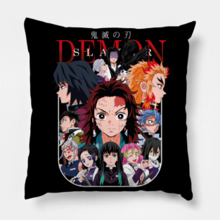 Tanjiro and the Hashira - Demon Slayer Pillow