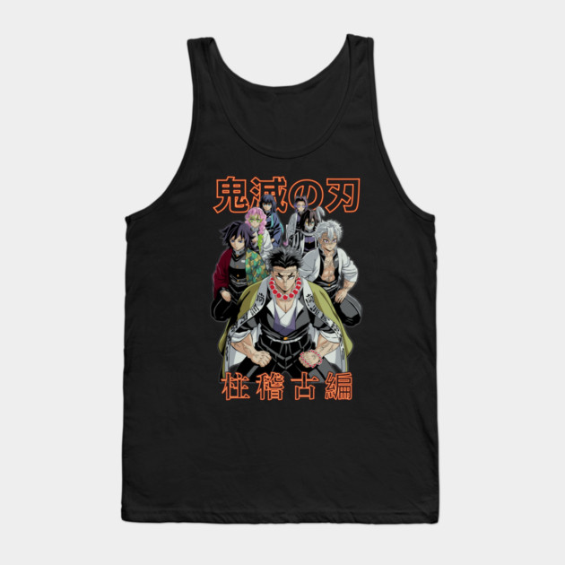 Demon Slayer - Hashira Gather Art Tank Top by Otaku Vibes