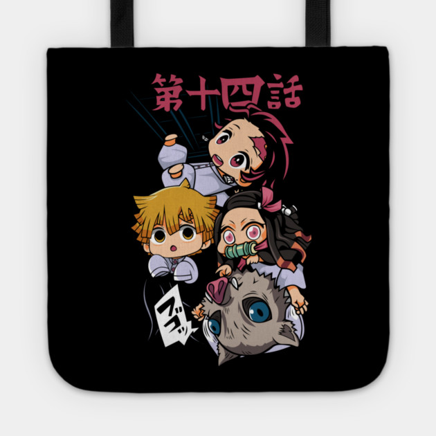Demon Slayer - Chibi Squad Tote by Otaku Vibes