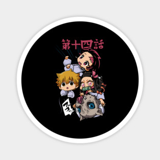 Demon Slayer - Chibi Squad Magnet